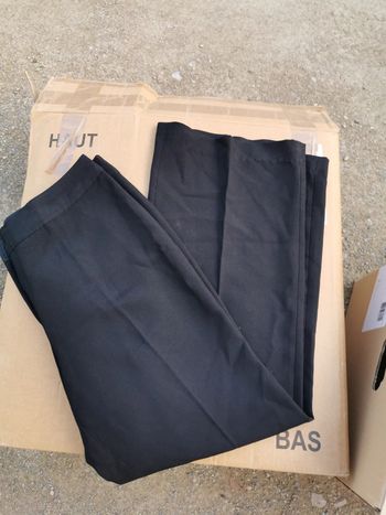 Pantalon fluide noir