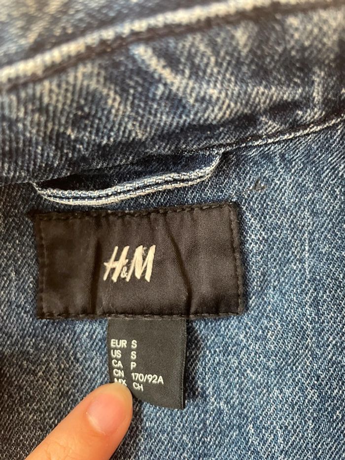 Veste en jeans H et M homme - photo numéro 3