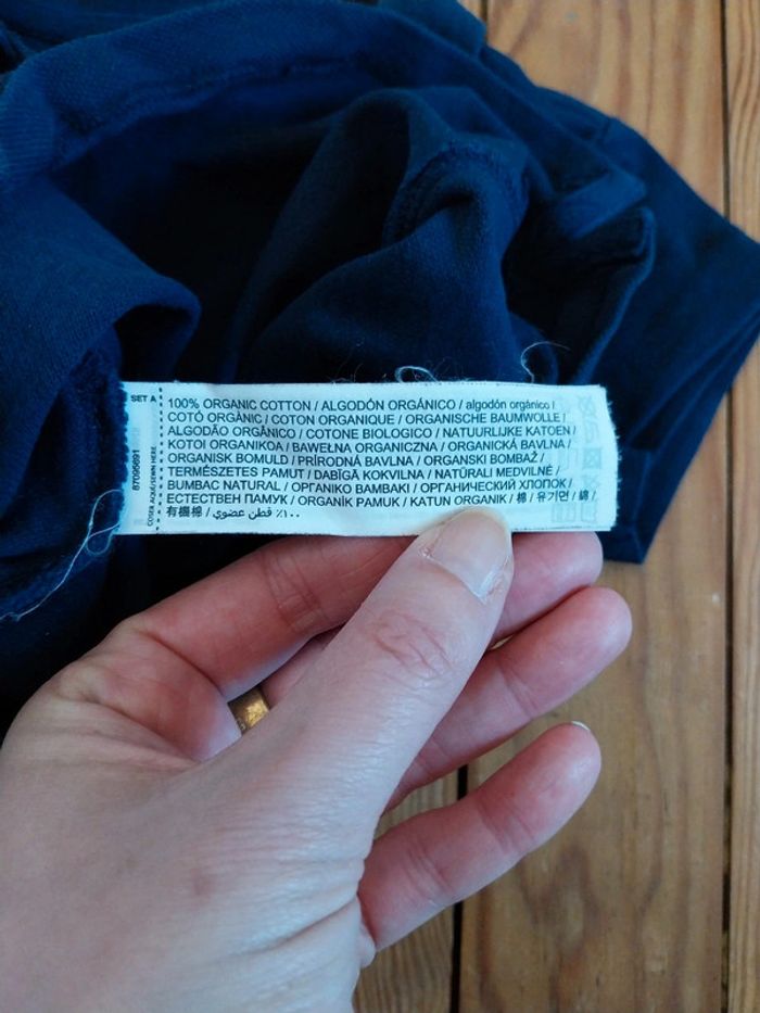 Polo marine Mango (2/3A) - photo numéro 4