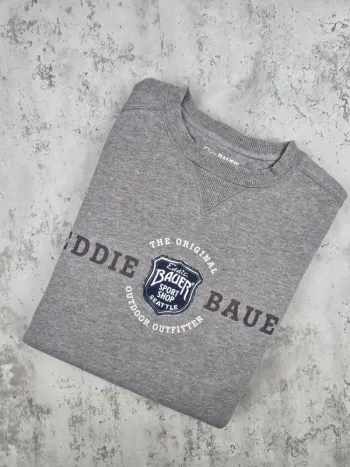 Sweat Eddie Bauer gris – Taille L Homme