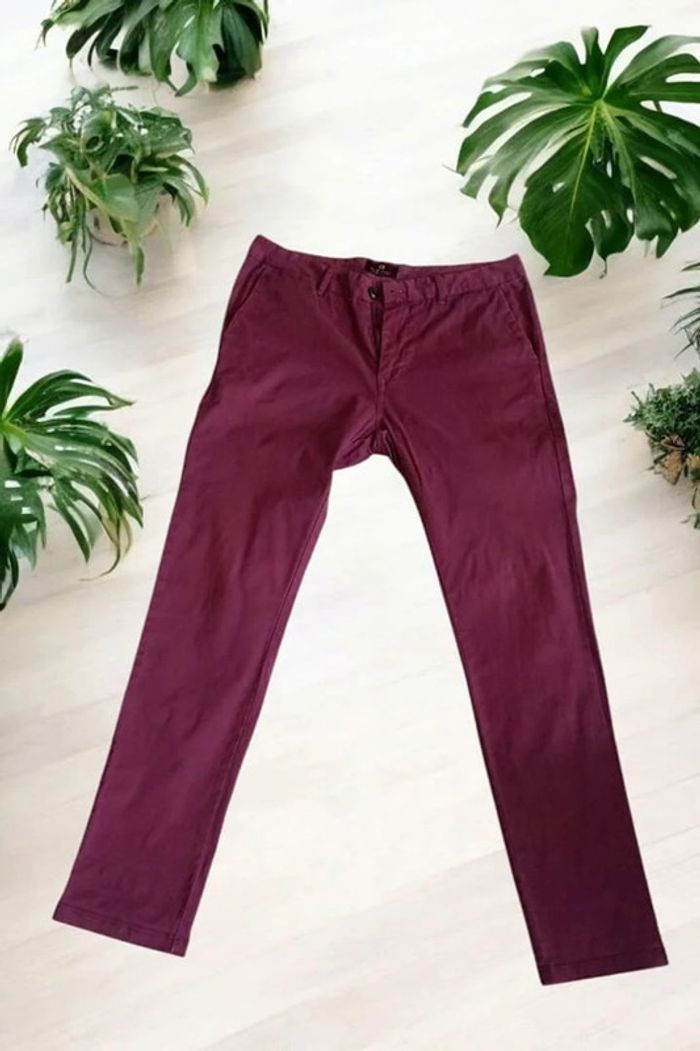 Chino Scotch & Soda bordeaux taille W30 | Fr 40