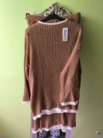 Ensemble pull jupe longue