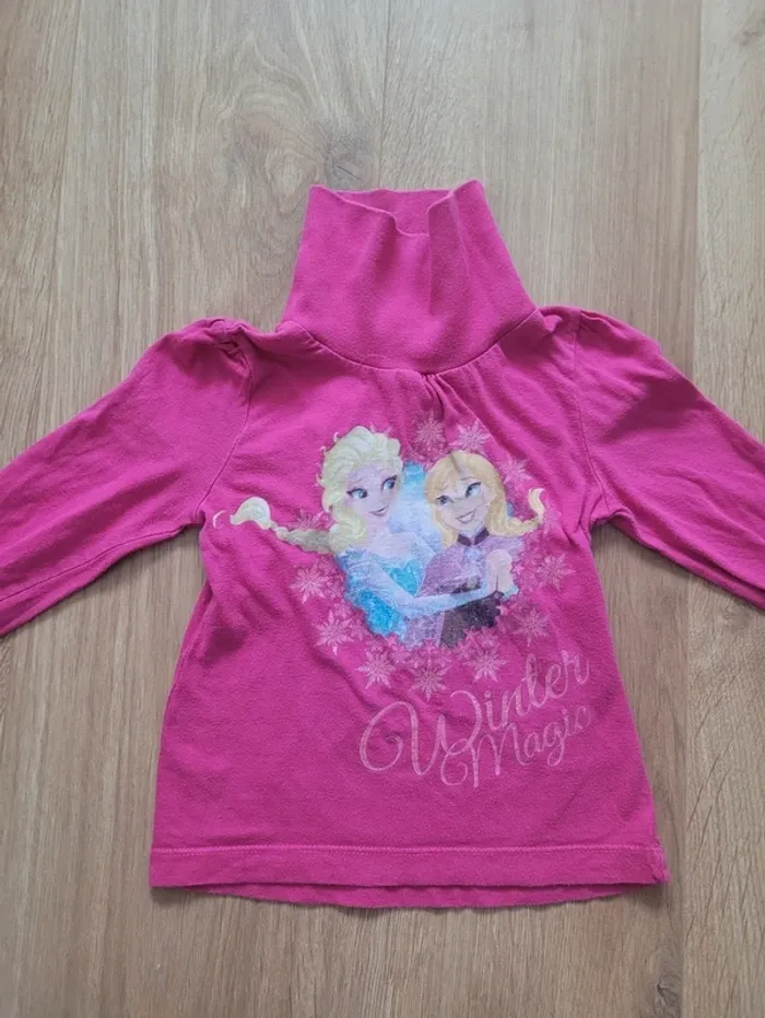 T-shirt Reine des Neiges 4 ans