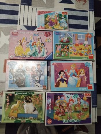 Lots 9 puzzle très bonne état