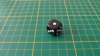 Dé classique pièce détachée jeu de société Le cochon qui rit buzz party Dujardin #E28