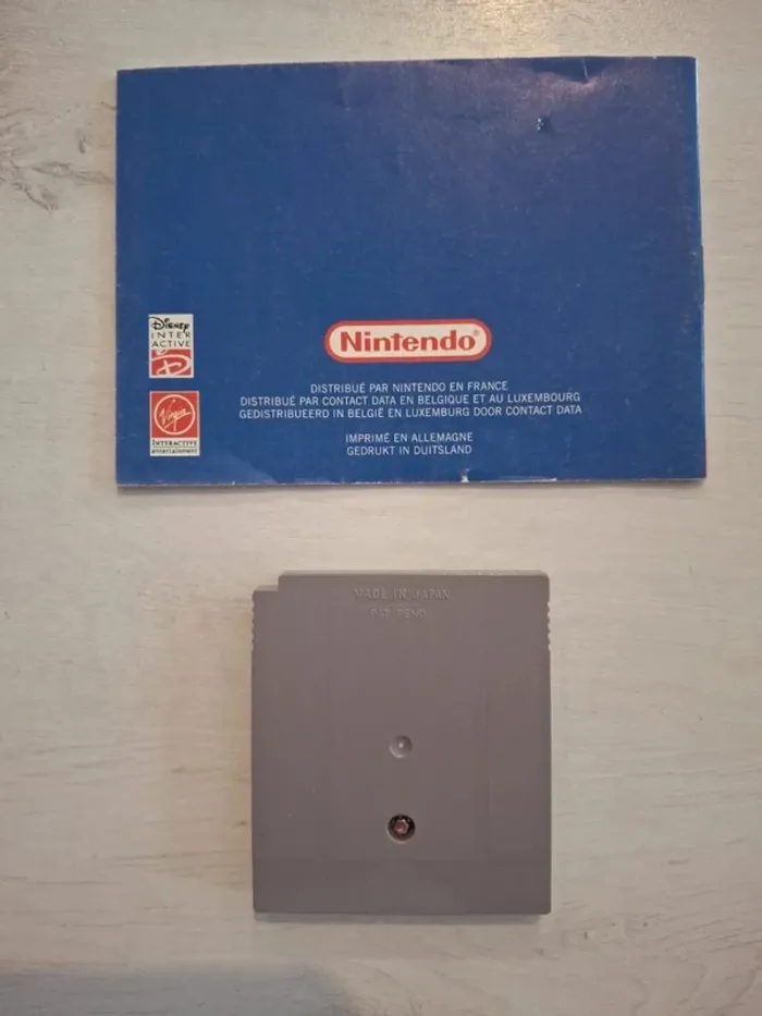 Jeu game boy cartouche le roi lion nintendo avec livret - photo numéro 2