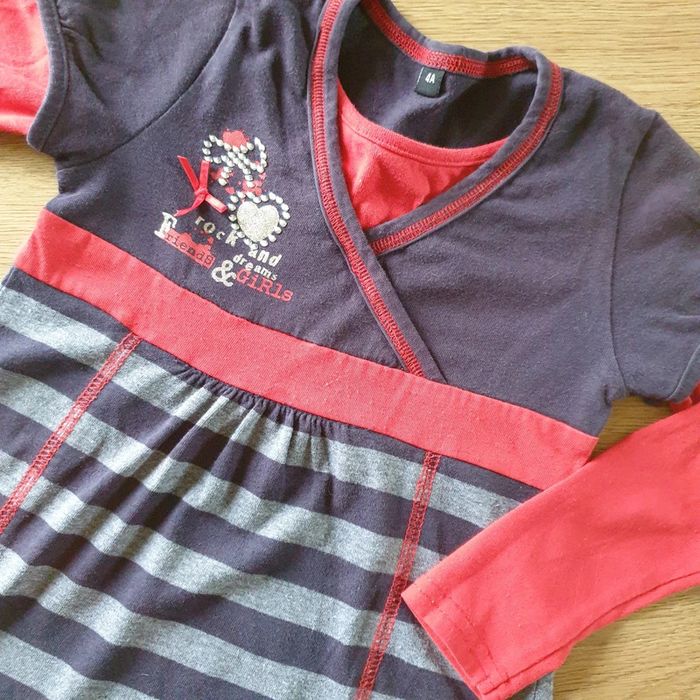 🩷 Robe 4 ans Tex #emyfleury_4ansfille - photo numéro 2