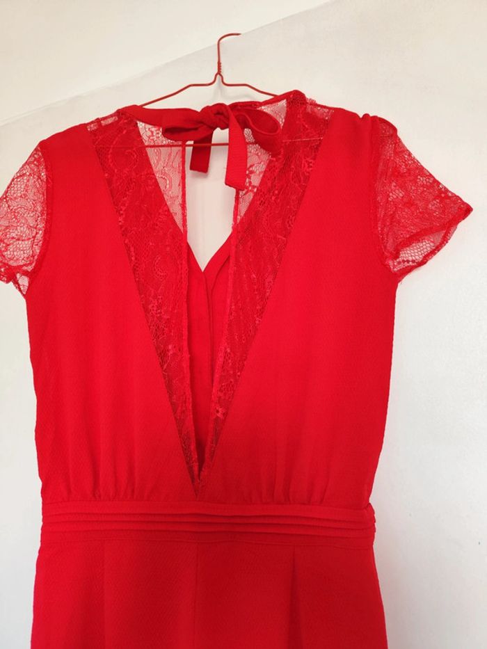Combinaison pantalon rouge - photo numéro 7