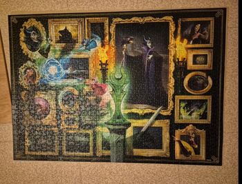 Puzzle disney vilainous " Maléfique " 1000 pièces