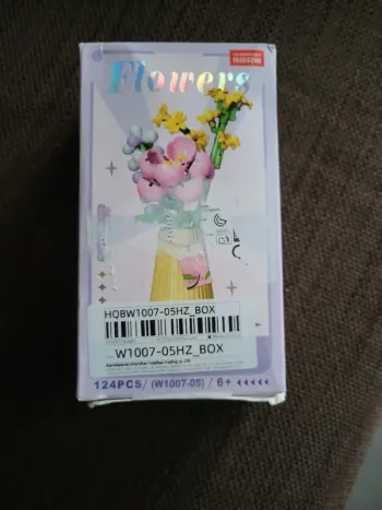 Bloc de construction fleurs