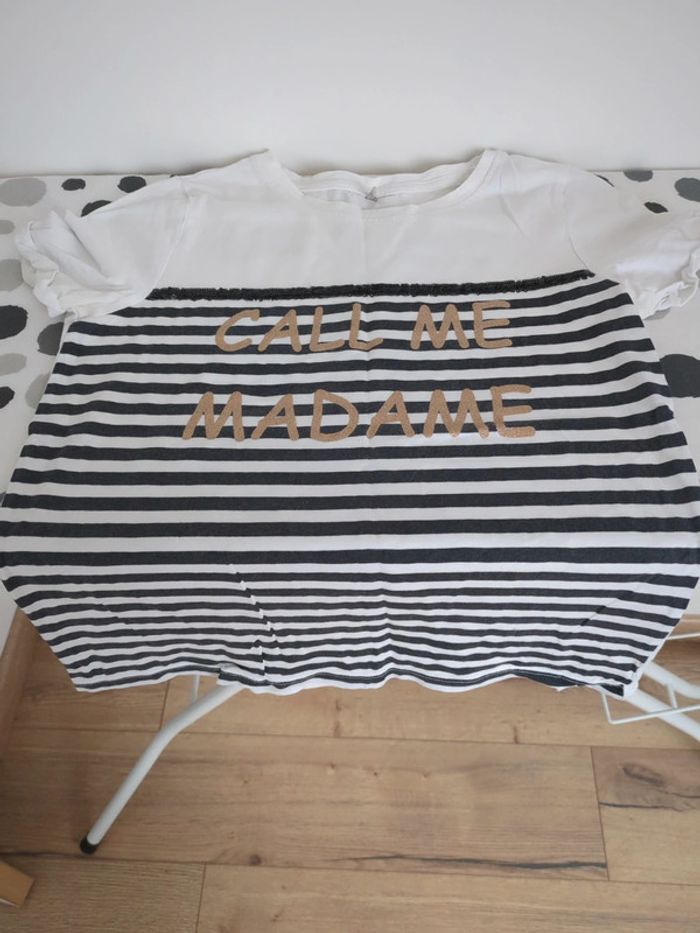 Tee shirt Call me madame