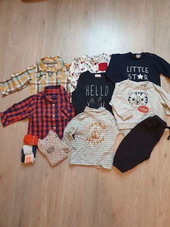 Lot 9 mois 8 pièces