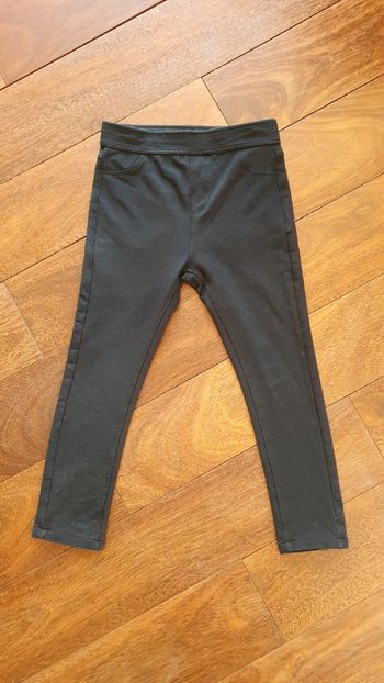 Pantalon noir fille 4 ans