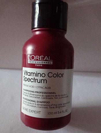Shampoing l oreal. Vitamino color spectrum. Contenance 100 ml