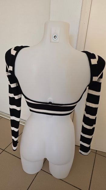 Croc top dos nu bershka taille s
