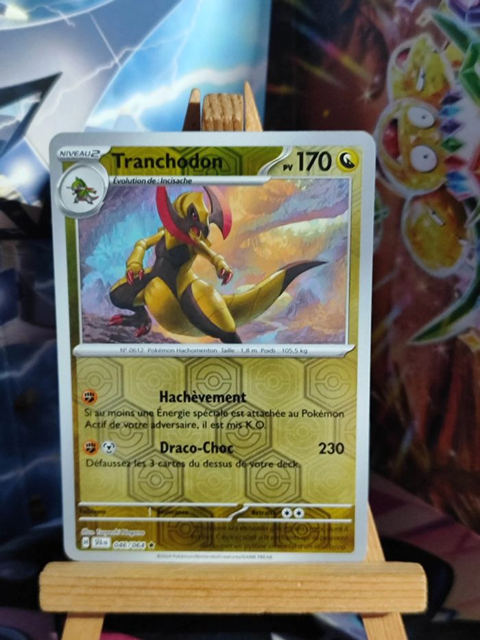 Tranchodon reverse rare 46/64 Fable Nébuleuse