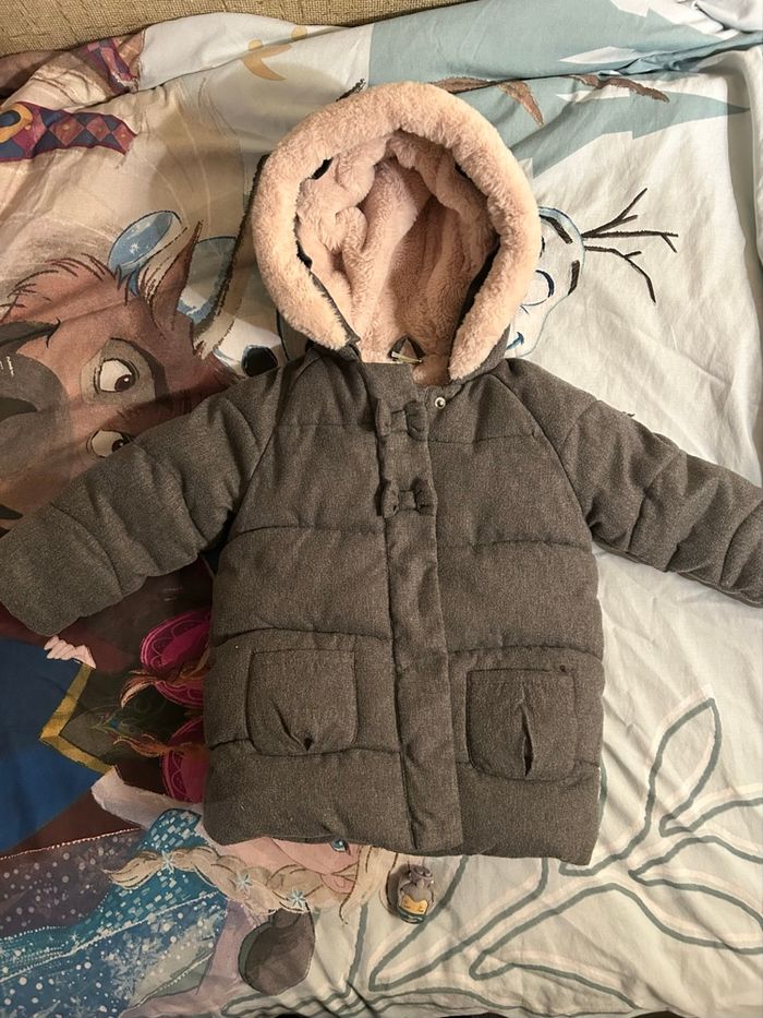 Manteau d’hiver fille chaud et doux – Tape à l’œil – 18/24 mois (86 cm)