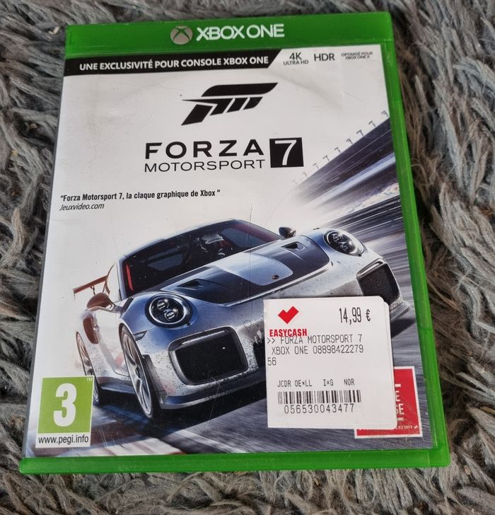 Boîte vide de jeu Forza Motorsport 7 - photo numéro 1