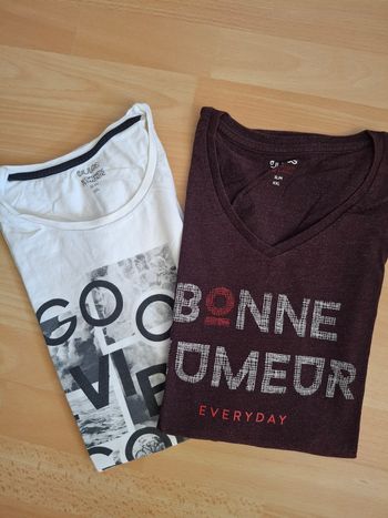 Lot 2 t shirt homme XXL Jules