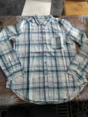 Chemise à carreaux femme T. S