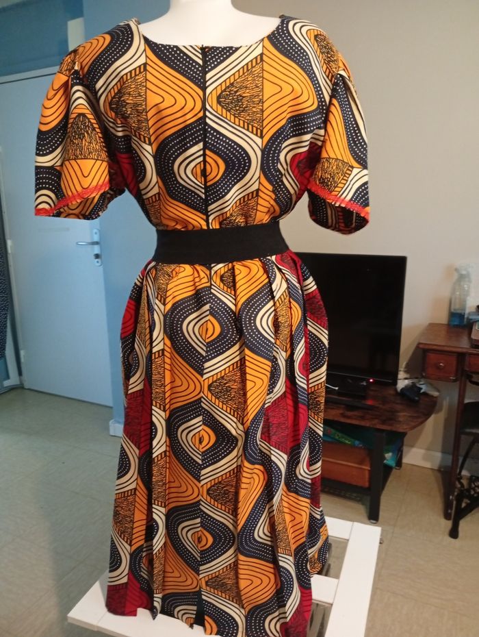 Robe multicolore femme - photo numéro 5