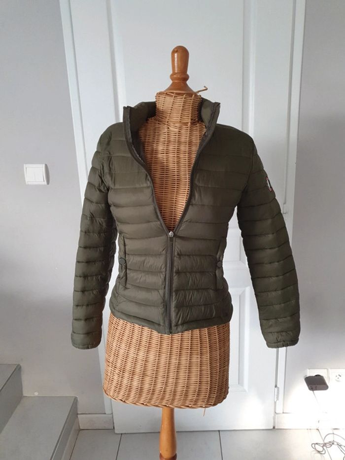 Doudoune kaki fille ado femme Jennyfer xs - photo numéro 2