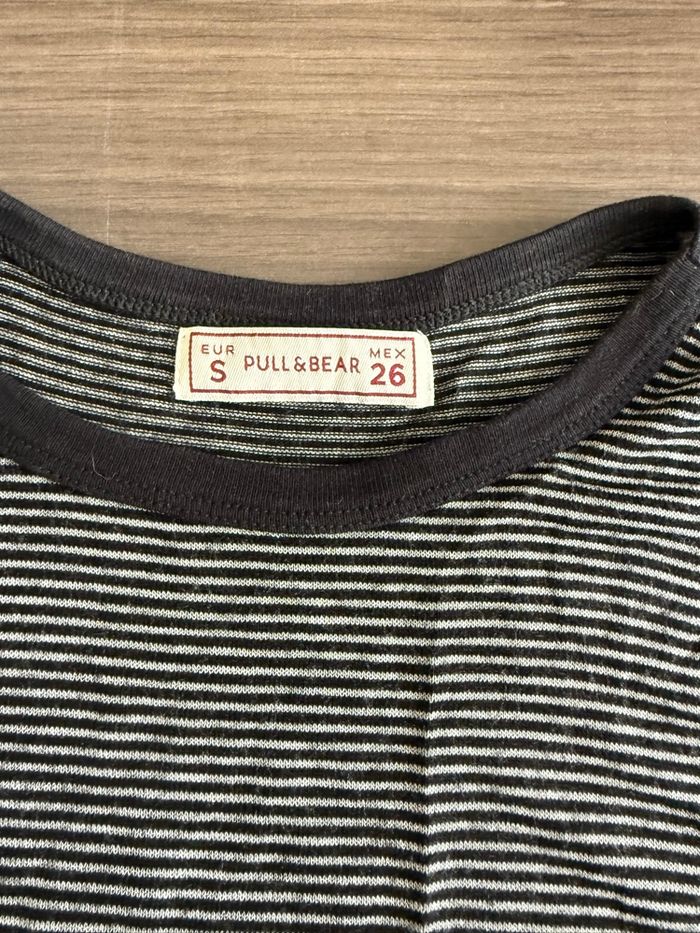 Tops court Pull & Bear – S – Noir – - photo numéro 2