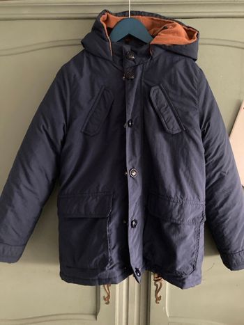 Manteau bleu marine