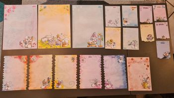 Lot de feuilles diddl