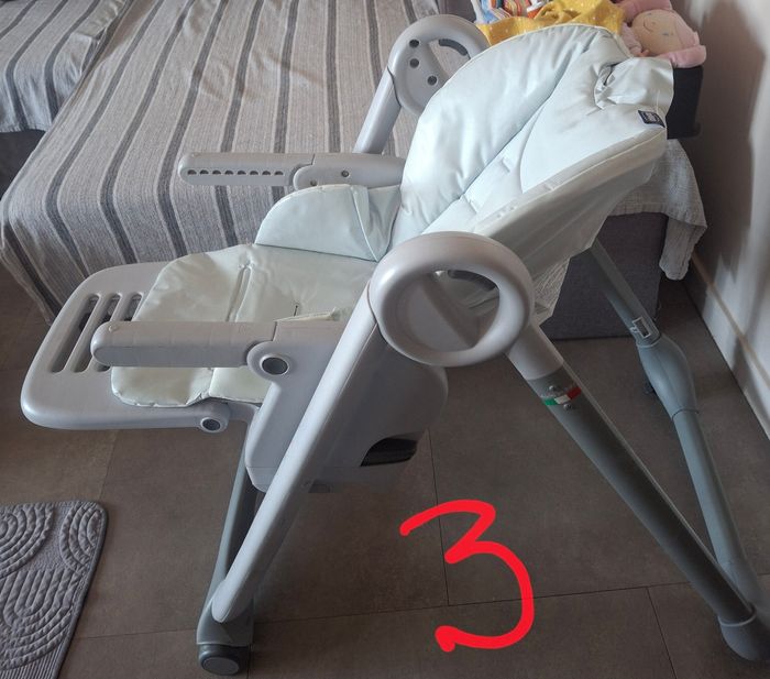 Chaise haute et transat Chicco Polly 2 Start - photo numéro 8