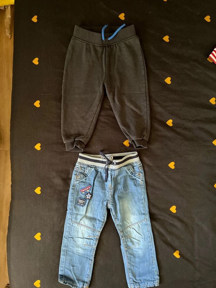 Lot pantalon.