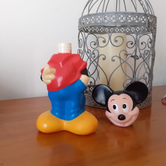 Ancien(années 90) Flacon Mickey Mouse *22 cm - photo numéro 7
