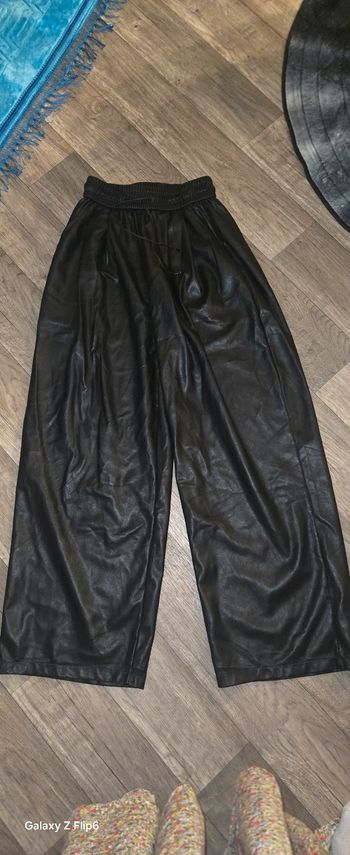 Pantallon simili cuir