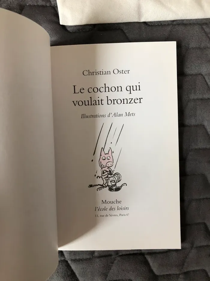 Livre Le cochon qui voulait bronzer - photo numéro 3