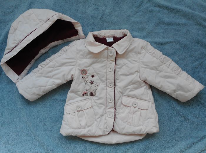 Manteau / Blouson à capuche - Cadet Rousselle - 12 mois - photo numéro 3