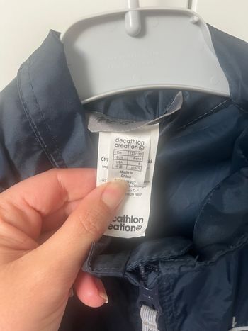 K-way Quechua bleu marine 8 ans