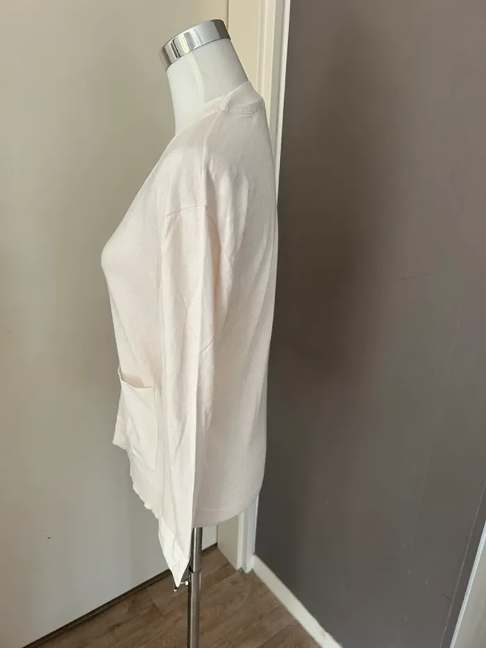 Max&moi pull fin en soie écru taille XS/34 - photo numéro 2