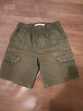 Short cargo kaki Monoprix 8 ans