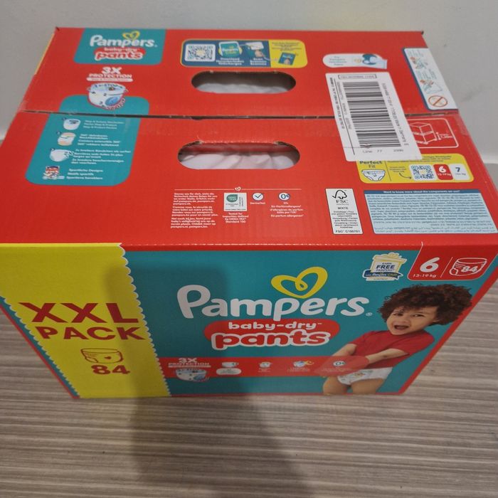 1 carton de couches pampers pants taille 6 - photo numéro 2