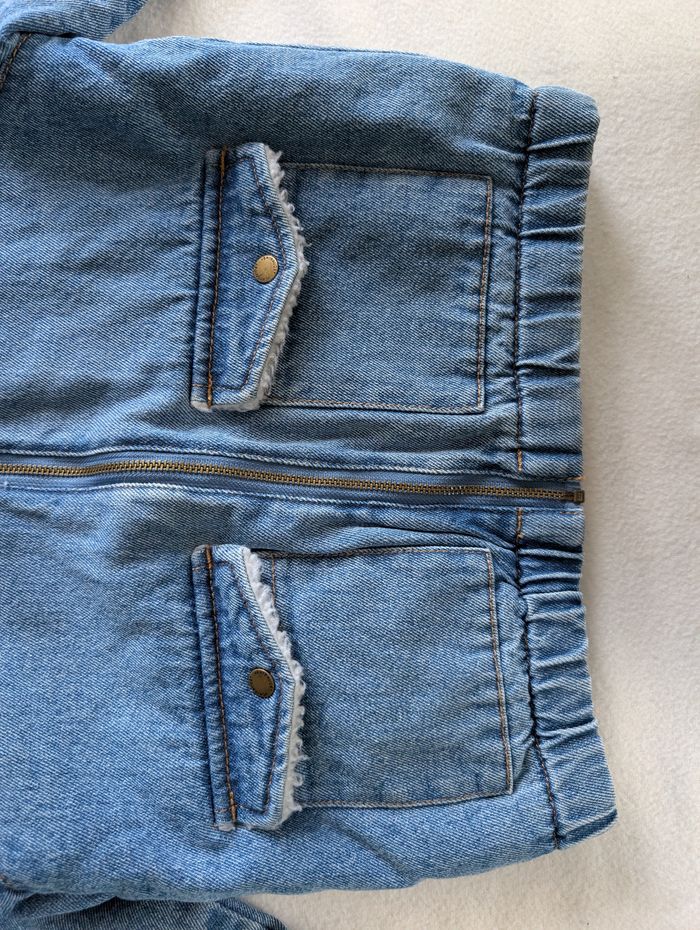 Veste en jean mouton - 5A - Vertbaudet - photo numéro 2