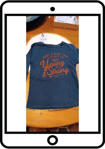 Tee shirt manche longue taille 5 ans