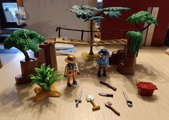 Playmobil. pont Suspendu.       Vintage (1998)