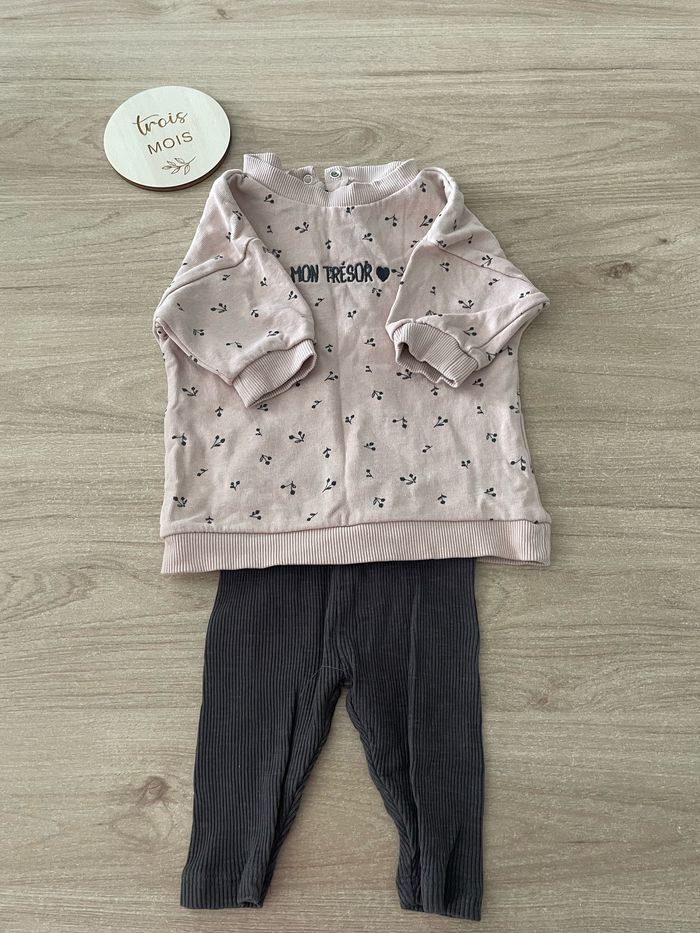 Emsemble bébé fille Vertbaudet 3 mois