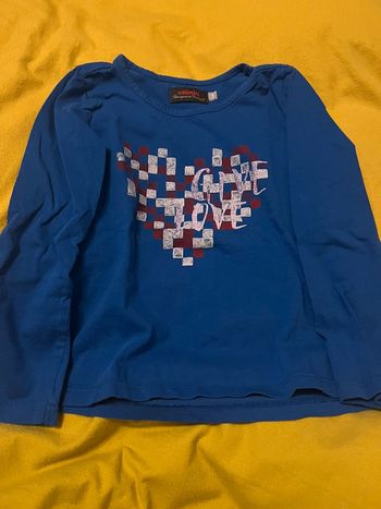T shirt manches longues fille 4 ans catimini