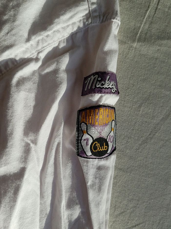 Chemise manches longues Mickey garçon 6 ans - photo numéro 3