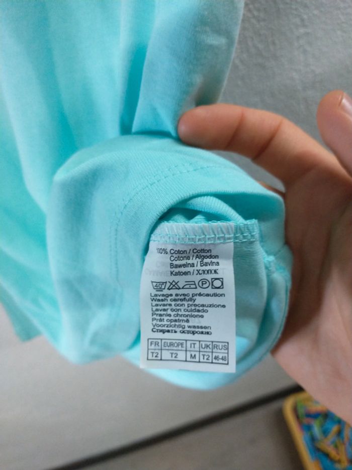 Débardeur Camaïeu vert taille 2 - photo numéro 4