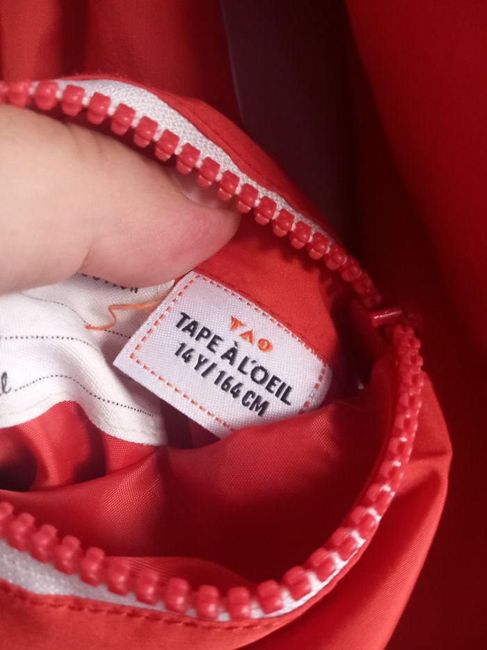 Veste coupe vent réversible 14 ans - photo numéro 7