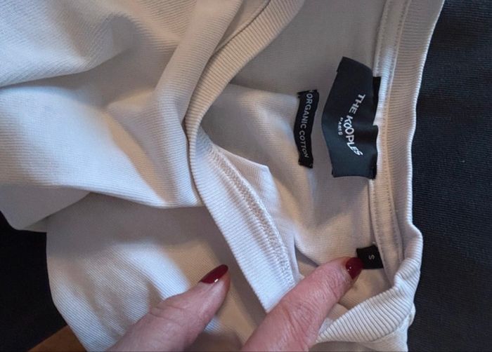 T-shirt The Kooples - Taille S - Blanc "l Love The Kooples" - photo numéro 3