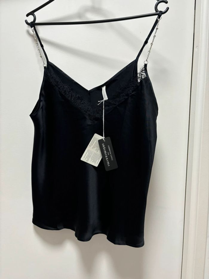 Top noir lingerie pour femme taille XL Jennifer Lopez for Intimissimi