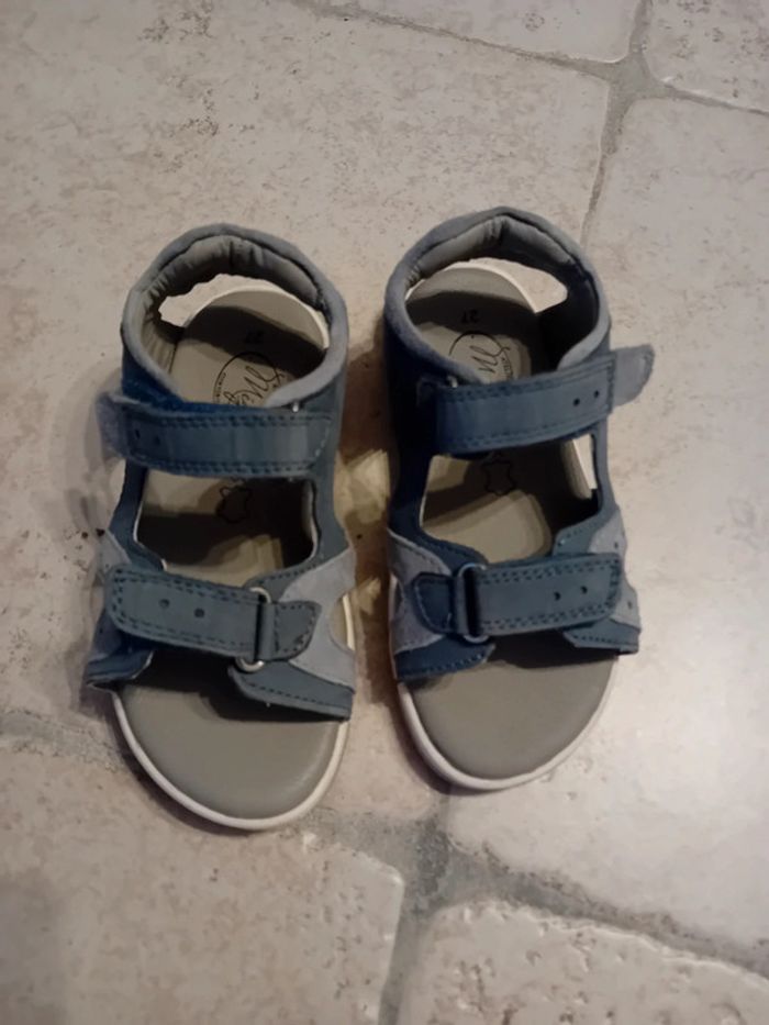 Sandales garçon cuir - photo numéro 8